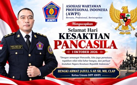 Ketua Umum DPP AWPI Serukan Semangat Pancasila: Jaga NKRI, Kawal Indonesia Emas