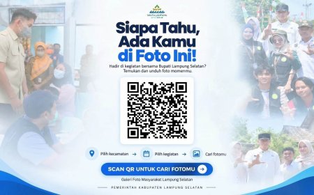 Foto Kegiatan Bupati & Warga Kini Bisa Diunduh Gratis Cukup Scan QR Code