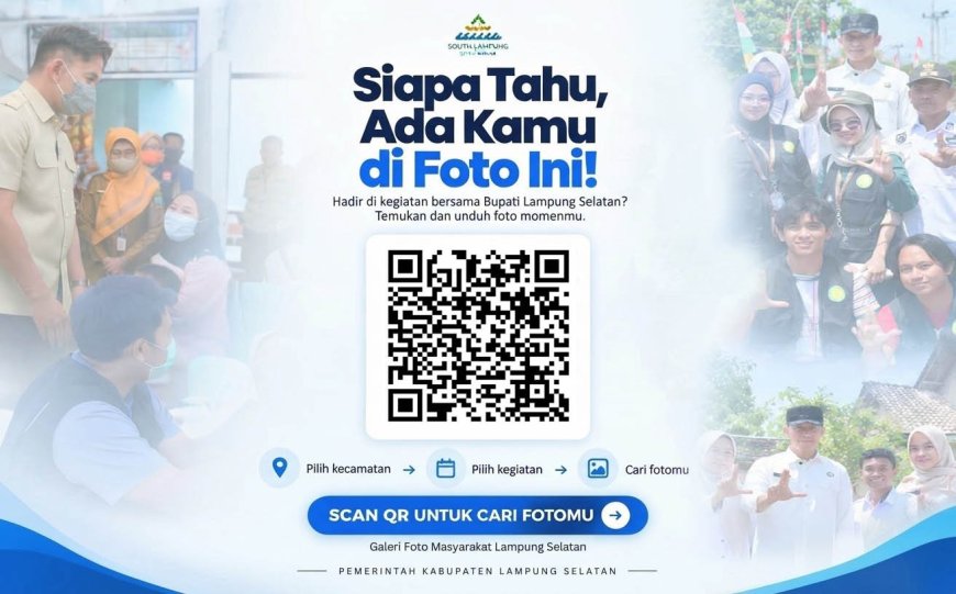 Foto Kegiatan Bupati & Warga Kini Bisa Diunduh Gratis Cukup Scan QR Code